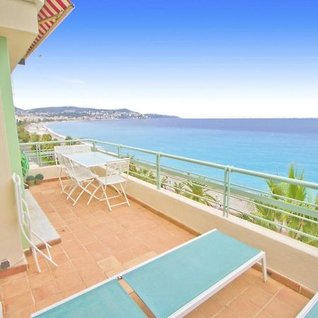 Ferienwohnung Top Floor Miramar Sea Front Nizza Exterior foto