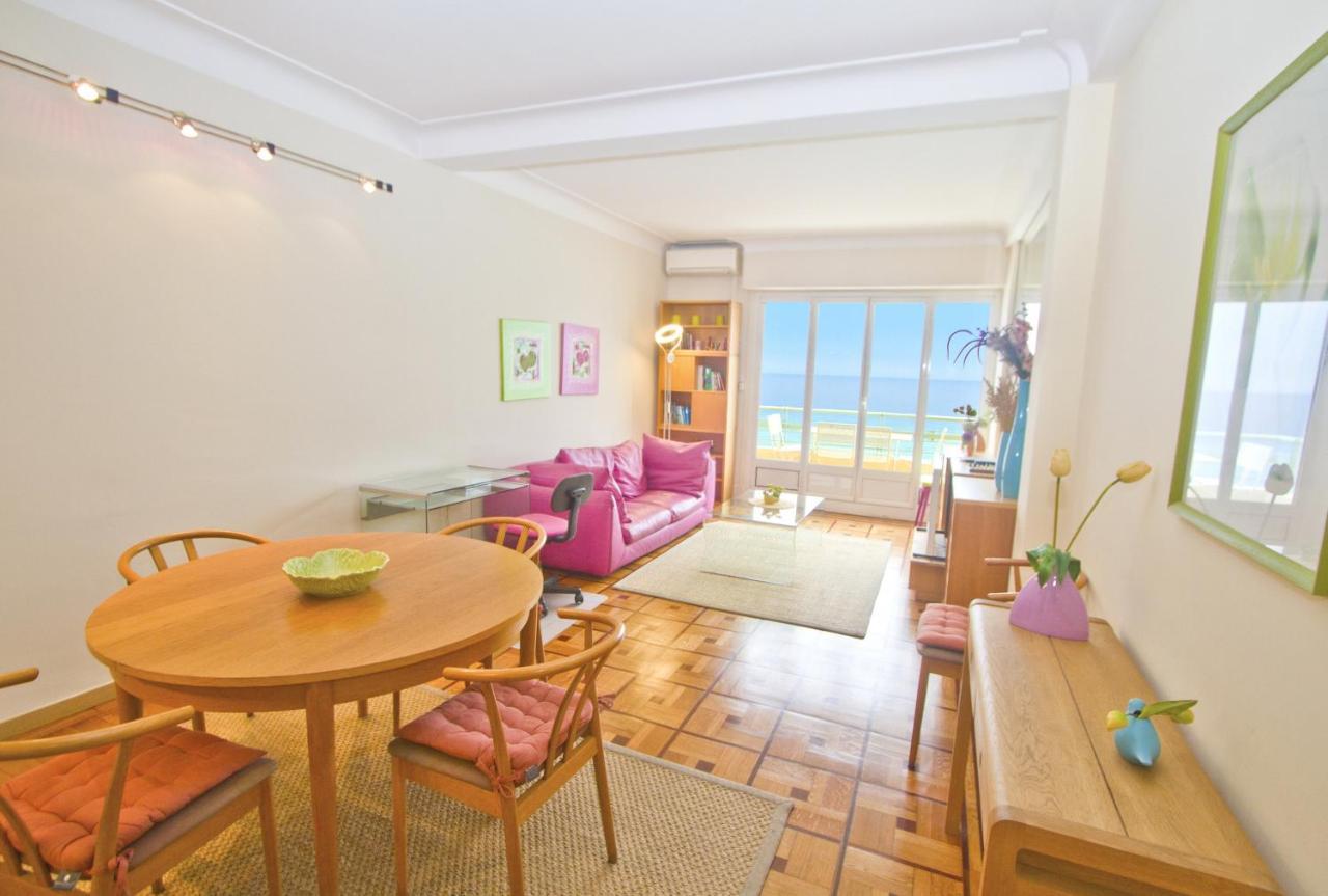 Ferienwohnung Top Floor Miramar Sea Front Nizza Exterior foto