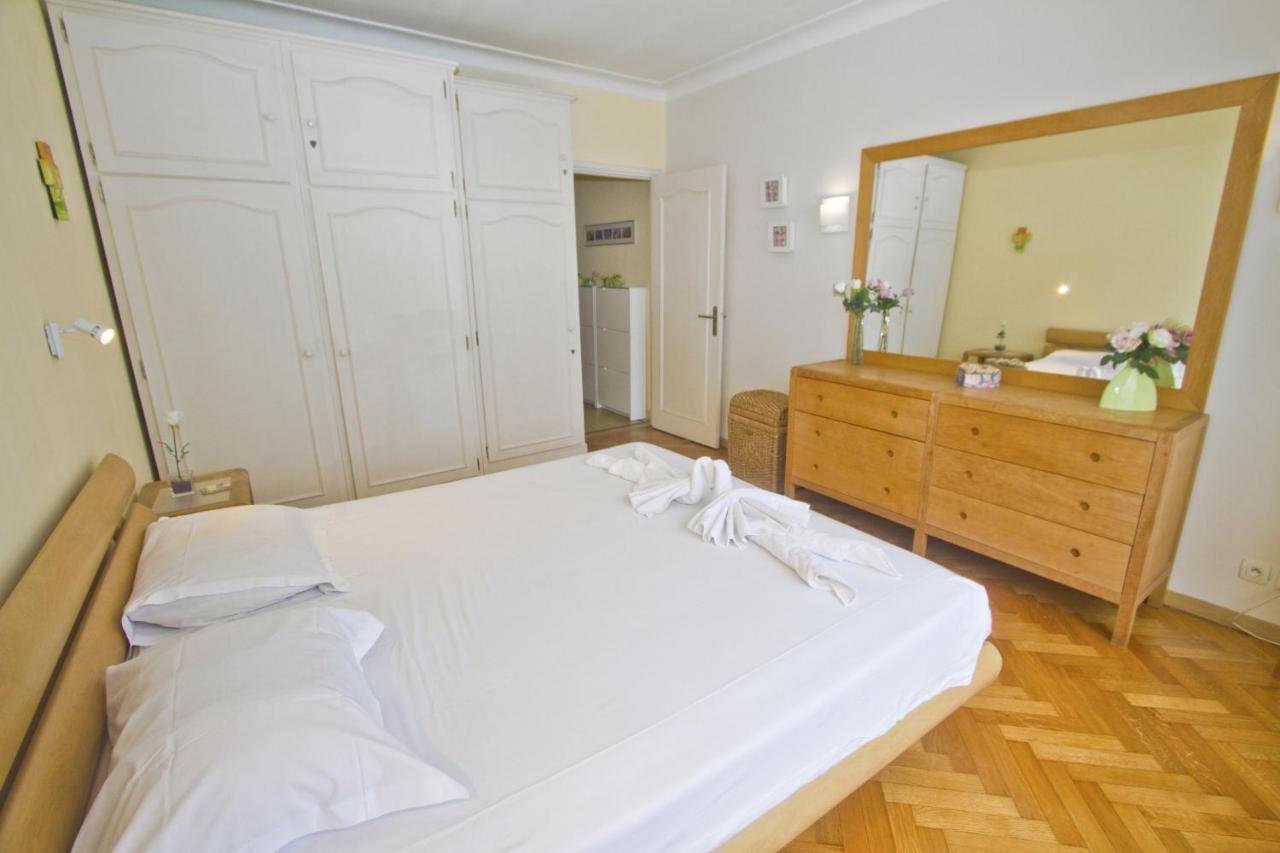 Ferienwohnung Top Floor Miramar Sea Front Nizza Exterior foto